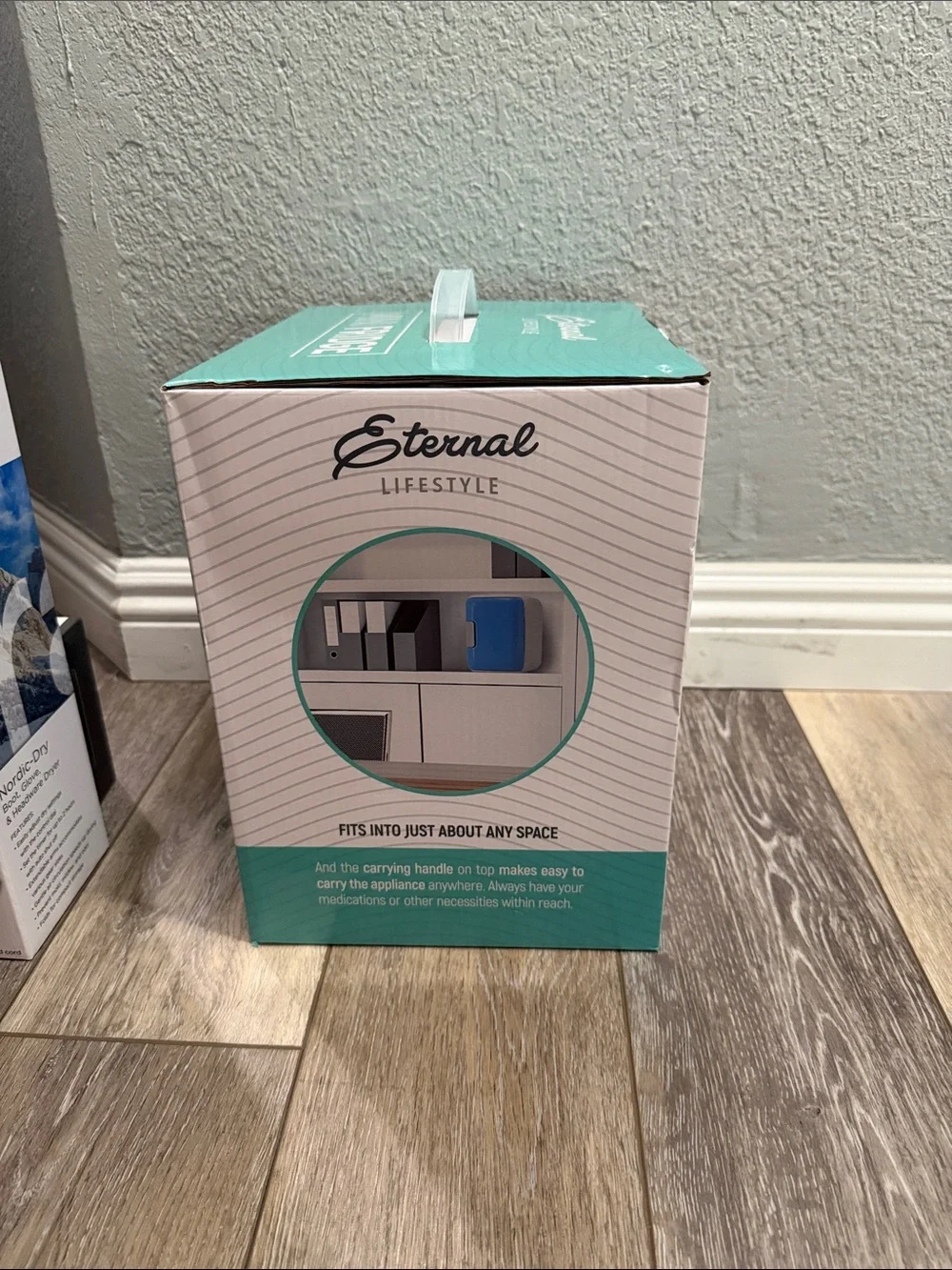 Blue Mini Fridge - Portable Cooler & Warmer